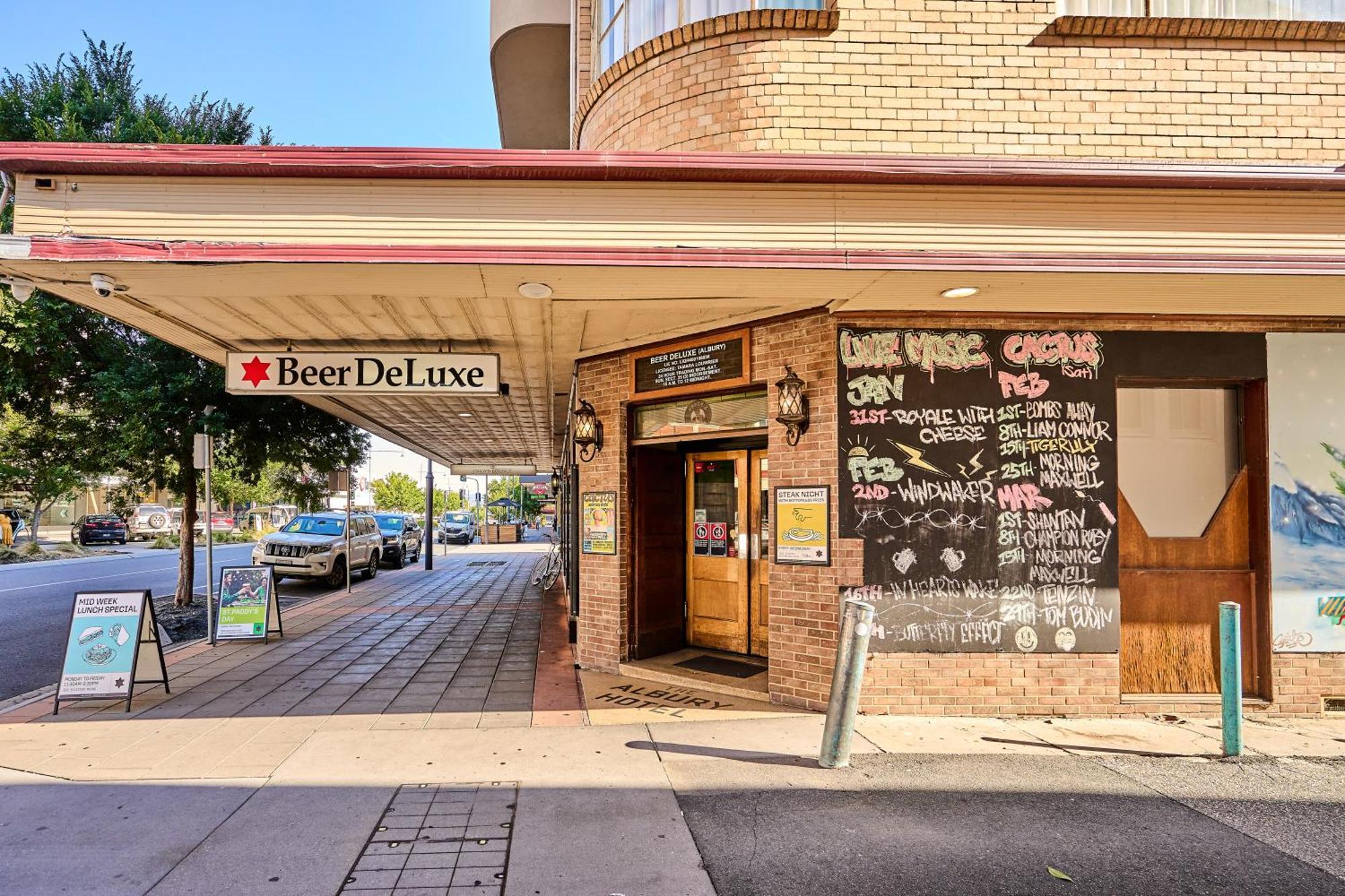 Beer Deluxe Albury Hotel Ngoại thất bức ảnh